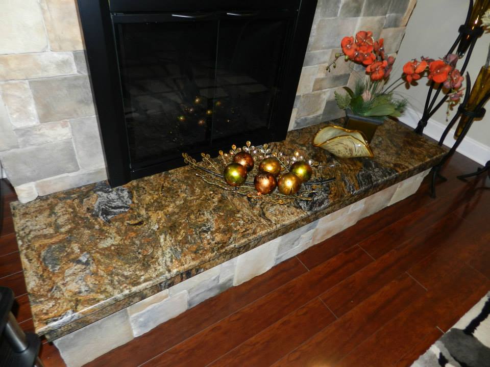 Granite Fireplace Surrond 